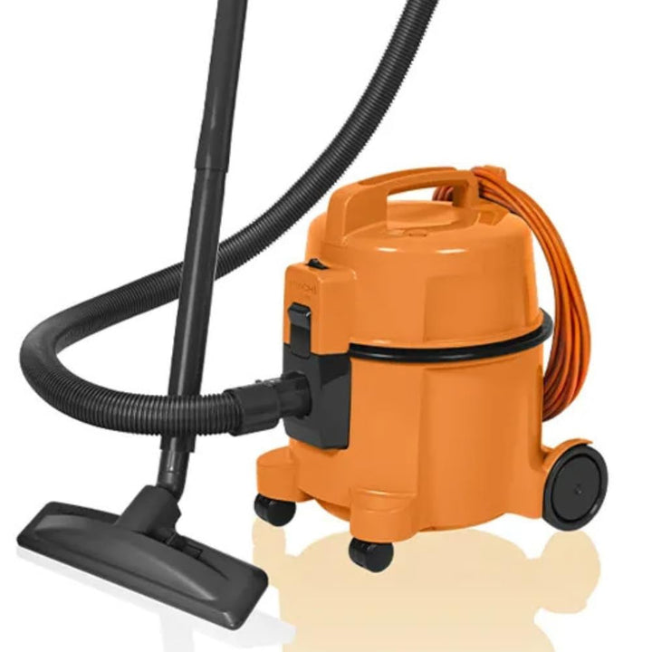 Hitachi Bodenstaubsauger CV-400 PRO OR 880 W beutellos, 13 m Aktionsradius, Möbel- und Kantenschutz,