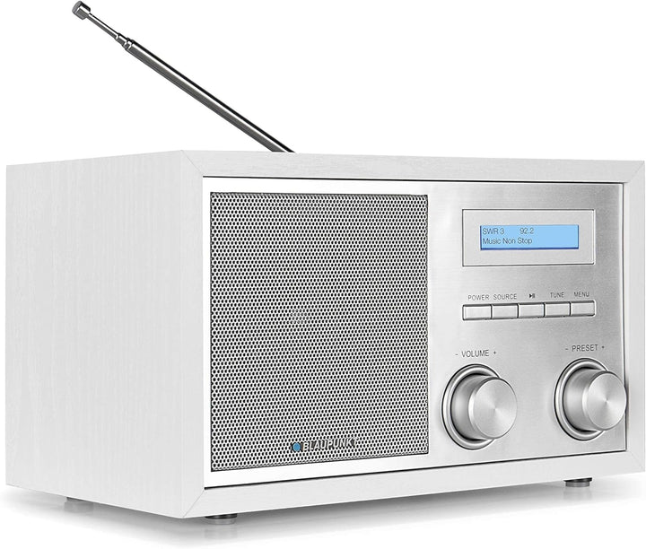 Blaupunkt Nostalgieradio RXD 180 DAB+ mit AUX IN und Bluetooth, UKW PLL Radio mit RDS, 5 Watt RMS LC
