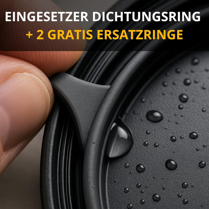 Müslibecher 2in1-700 ml – 2 auslaufsichere Fächer (500 ml + 200 ml) – mikrowellen‑ & tiefkühlgeeigne