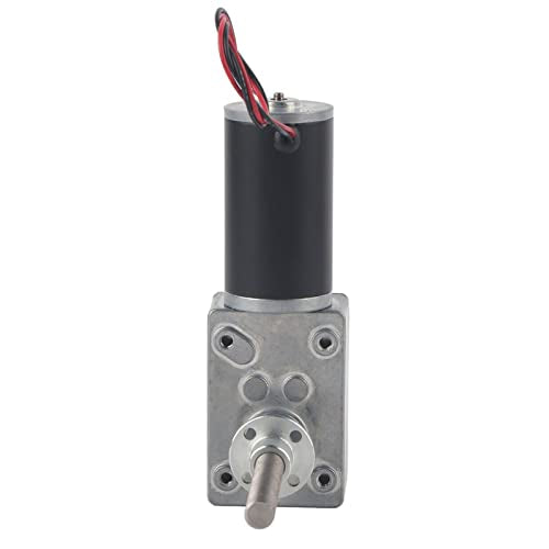 12V Getriebemotor mit hohem Drehmoment, M8 Doppelwellen 1280 Motor Schnecken Getriebemotor Koaxial U