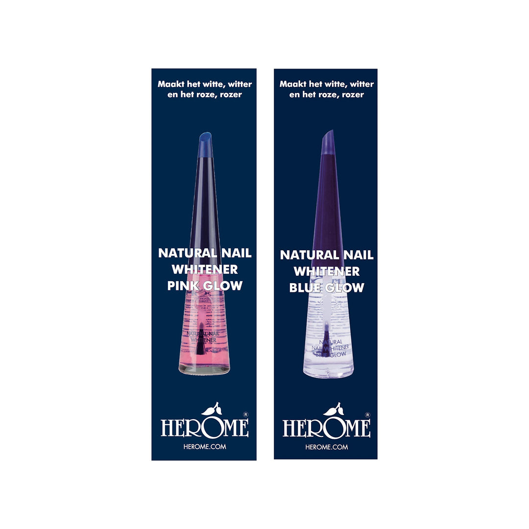 Herome Combi-Pack Natural Nagelaufheller (Nail Whitener) Pink Glow & Nagelaufheller (Nail Whitener)