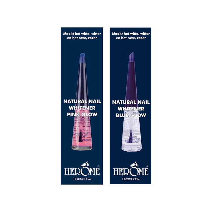 Herome Combi-Pack Natural Nagelaufheller (Nail Whitener) Pink Glow & Nagelaufheller (Nail Whitener)