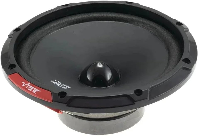 VIBE Audio Slick 6.5” Komponentenlautsprecher 90/270 W (RMS/MAX), 16,5 cm, SLICK6C-V7, Schwarz