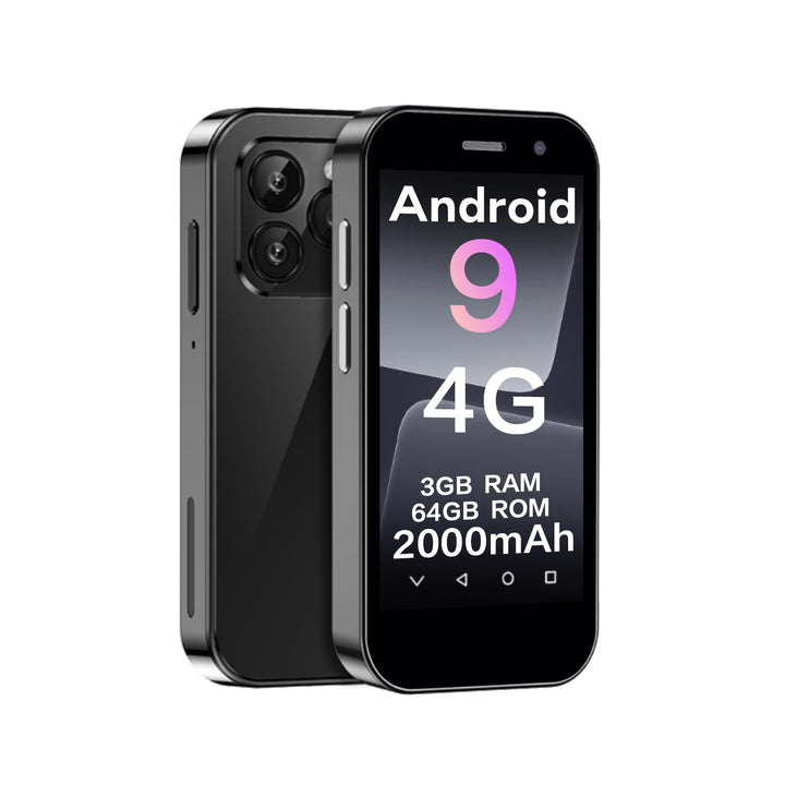 ZOKOE Mini Handy Smartphone für Kinder 3-Zoll-Bildschirm 2600 mAh 3GB RAM 64GB ROM 2.0+5.0MP Gesicht