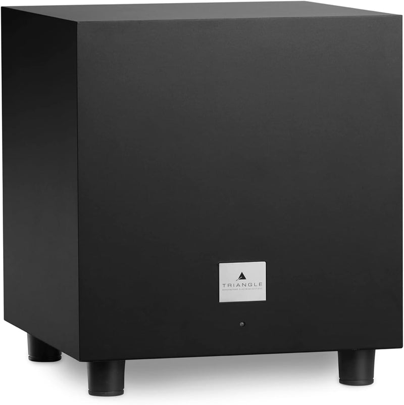 TRIANGLE – Tales 340 Subwoofer mit 200W Verstärker – Bassreflex – 25 cm Lautsprecher – Cinch/LFE-Ein