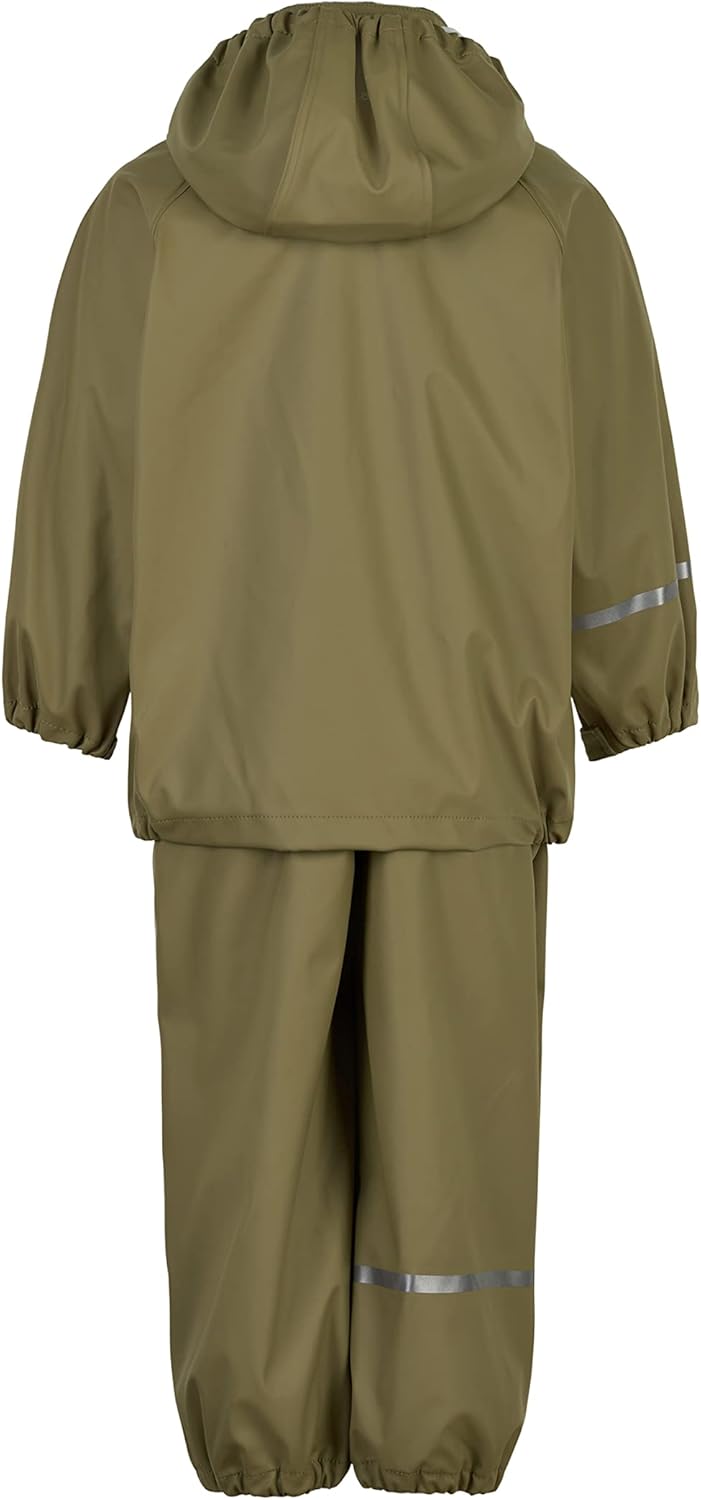 Celavi Unisex Basic Pu Rain Suit Regenjacke 100 Khaki, 100 Khaki