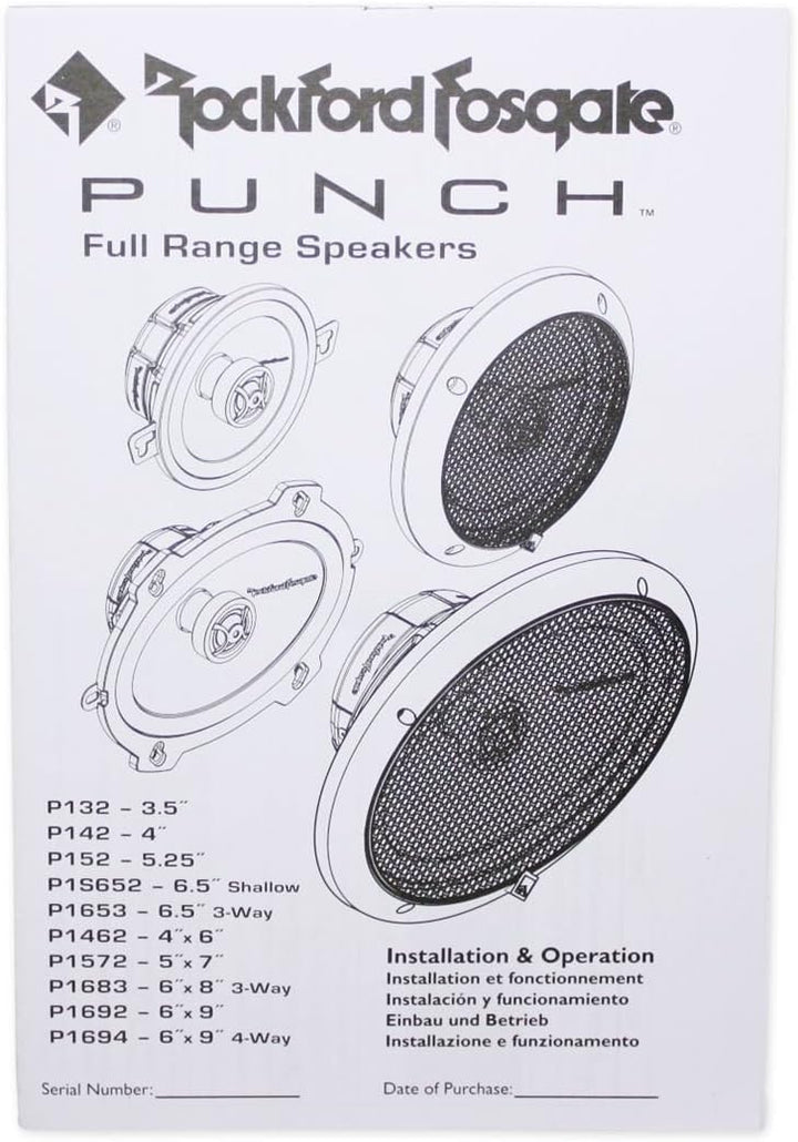 Rockford Fosgate P152