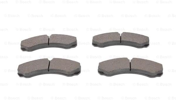 Bosch BP972 Bremsbeläge - Hinterachse - ECE-R90 Zertifizierung - vier Bremsbeläge pro Set