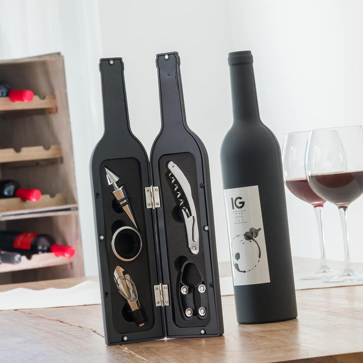 InnovaGoods, Edelstahl, Schwarz, One Size