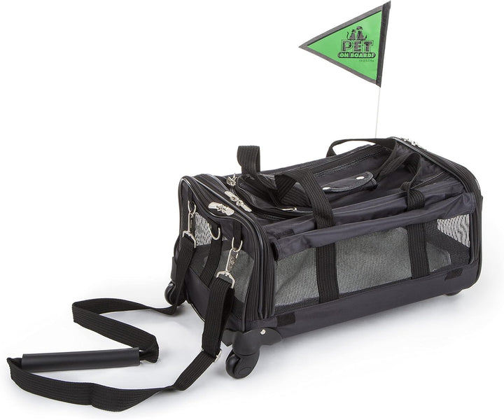 Sherpa Q98792 Ultimate mit Rollen, L, schwarz Modern L 51 x B 27 x H 27 cm, Modern L 51 x B 27 x H 2