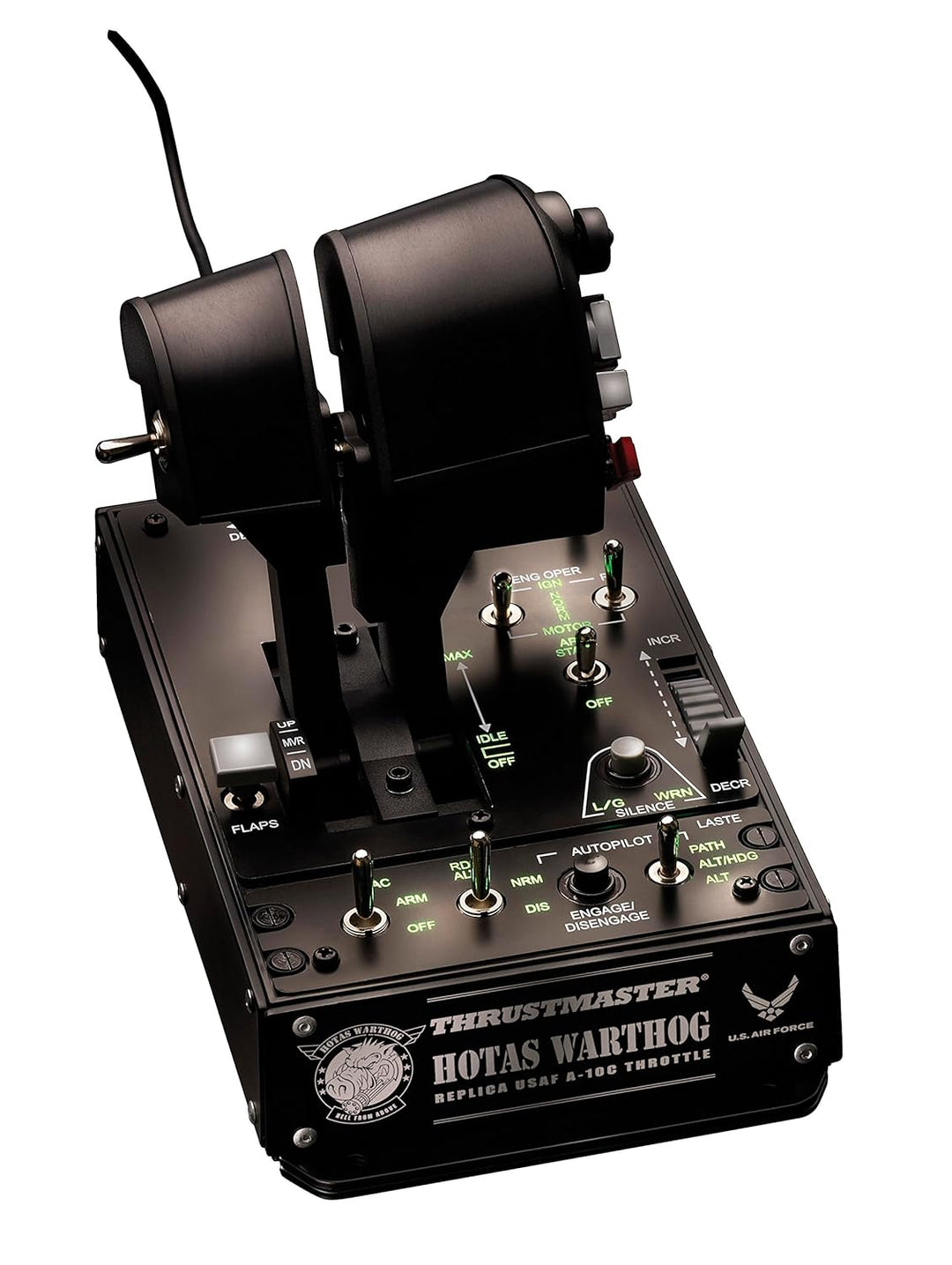 Thrustmaster Hotas Warthog - Throttle für PC Hotas Warthog Dual Throttle Single, Hotas Warthog Dual