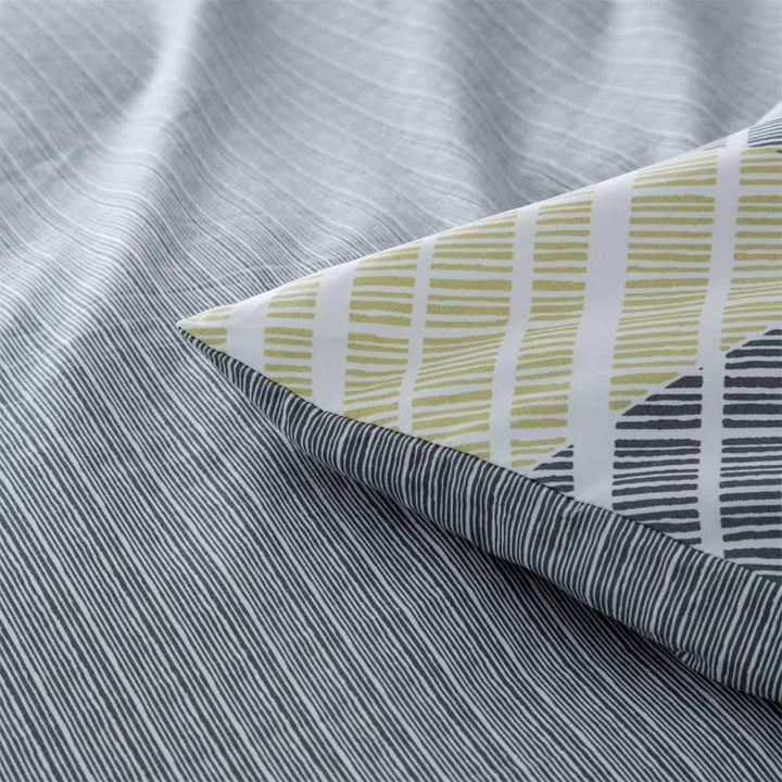 COTTON ARTEAN Bettwäsche-Set, wendbar, für Betten mit 180 cm, mit Knöpfen, Hypoallergen Cama 180 ( 2