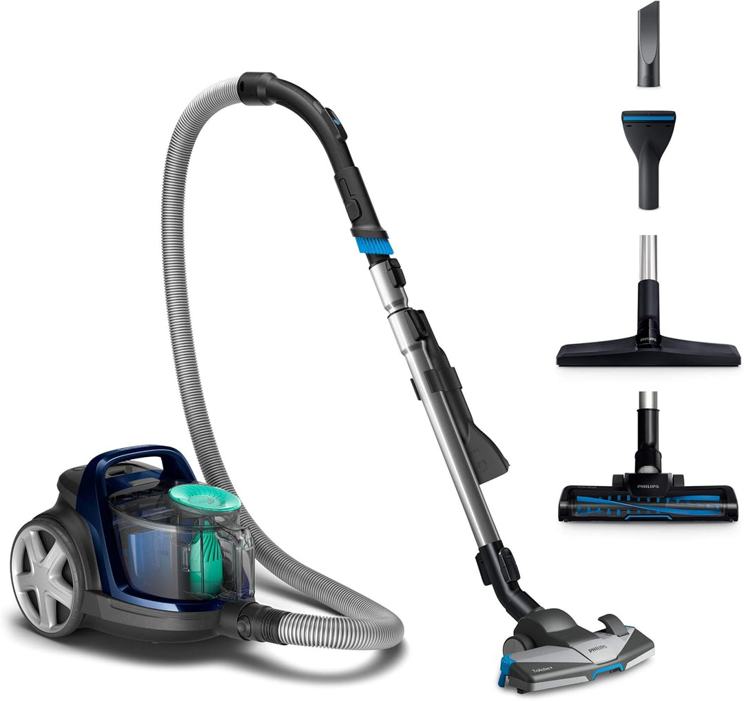 Philips beutelloser Staubsauger FC9556/09 PowerPro Active (900 W, 1,5 L Staubvolumen, inkl. Turbo-Ti