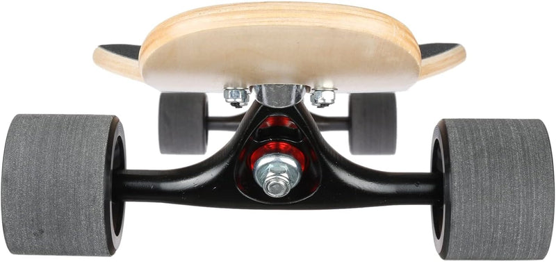 FunTomia Longboard mit 3 Flex Stufen Drop Through Cruiser Komplettboard Mach1 Speed Kugellager T-Too