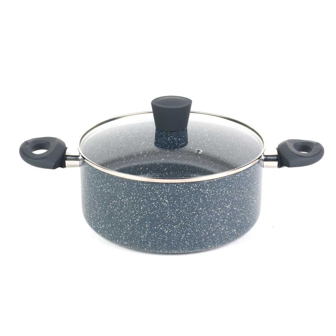 Russell Hobbs Kochtopf Induktion 24cm, Topf mit Glasdeckel 4.5L, Antihaftbeschichteter Suppentopf fü