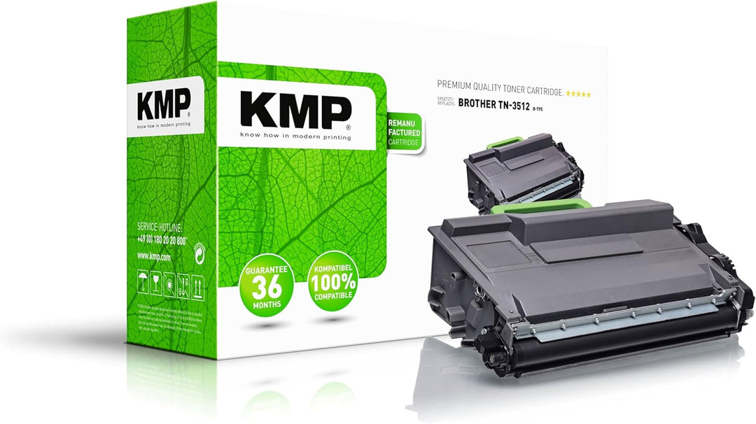 KMP Toner passend für Brother TN3512 - High Yield - für Brother HL-L6250DN, HL-L6300DW, HL-L6400DW,H