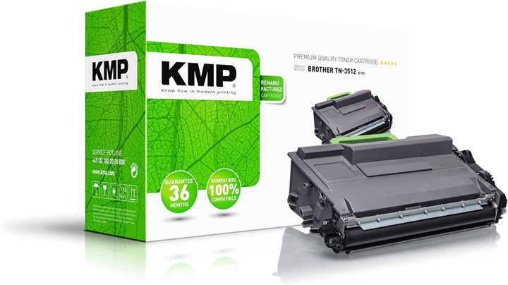 KMP Toner passend für Brother TN3512 - High Yield - für Brother HL-L6250DN, HL-L6300DW, HL-L6400DW,H