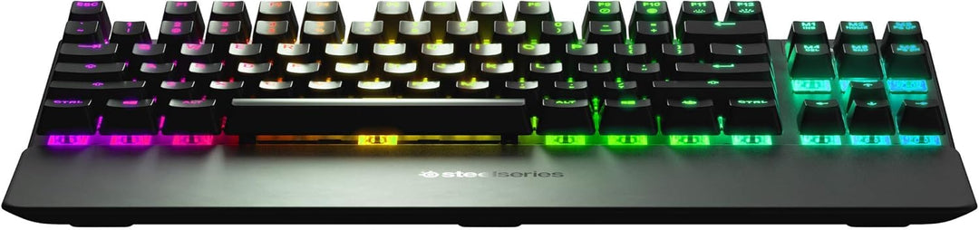 SteelSeries Apex 7 TKL - Mechanische Gaming-Tastatur - Kompakt (TKL) - OLED Smart Display - Blau Sch