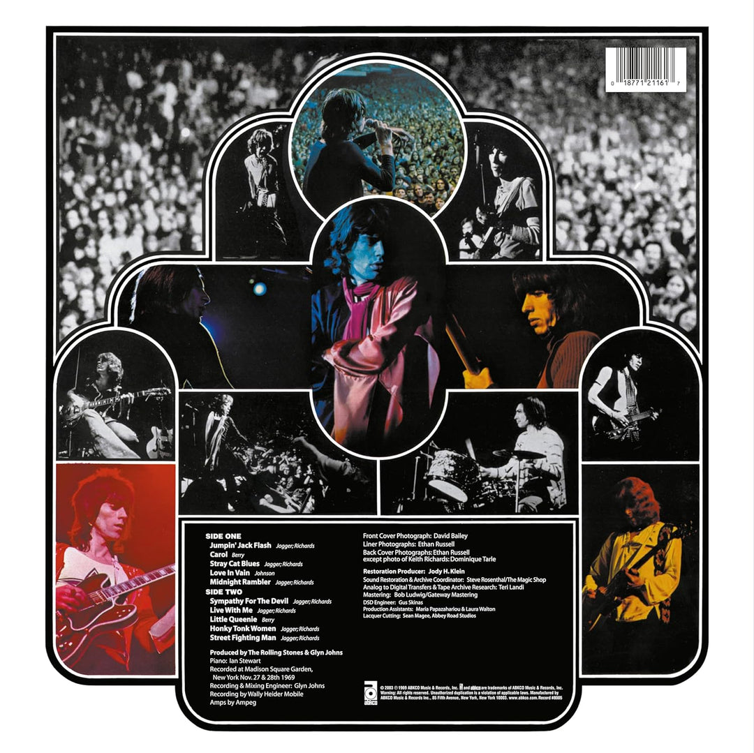 Get Yer Ya-ya's Out!, Vinyl