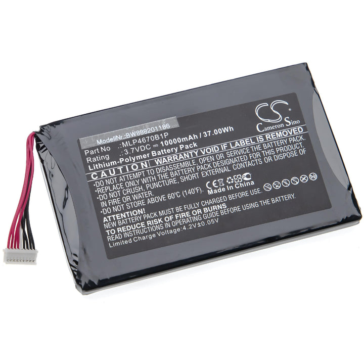vhbw Akku kompatibel mit Autel MS906TS, Maxisys MS906BT, MS906BT, MS906S, Maxisys MS906TS Messgerät