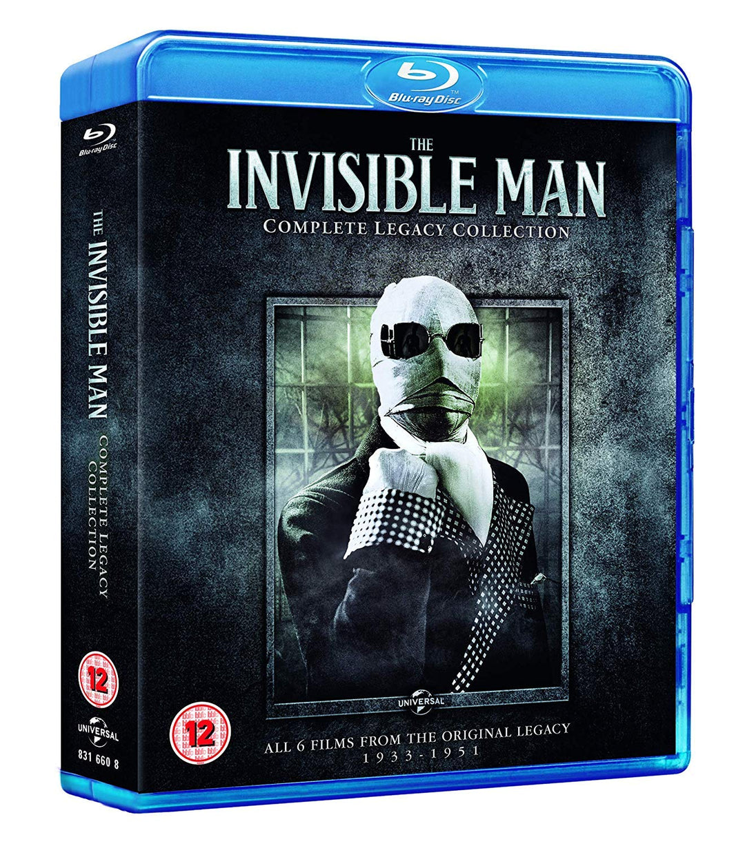 Invisible Man: Complete Legacy Collection [Blu-ray] [2019] [Region Free], Blu-ray