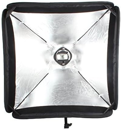 Godox Softbox 80 x 80 cm Kit mit S-Typ Speedlite Halterung und Tragetasche, Faltbare Godox Softbox 8