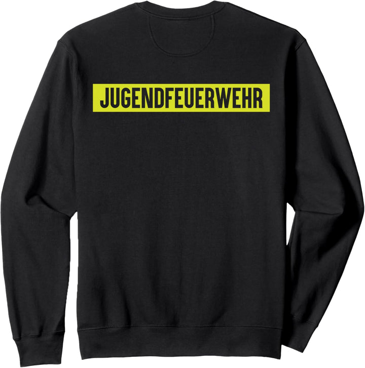 Jugendfeuerwehr Schriftzug auf dem Rücken - Feuerwehr Sweatshirt