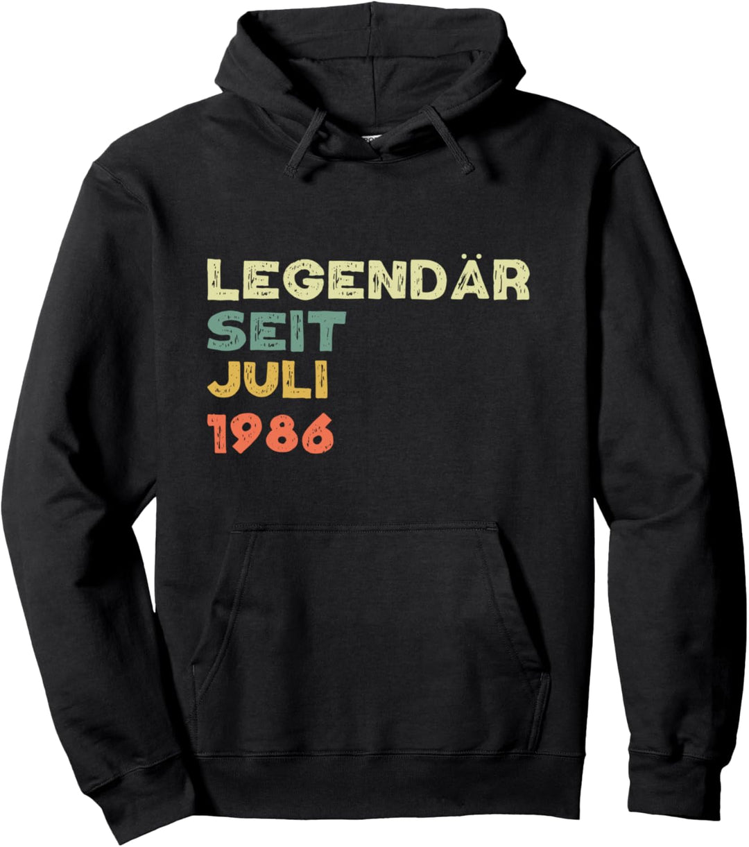 Legendär Seit Juli 1986 Geboren Pullover Hoodie