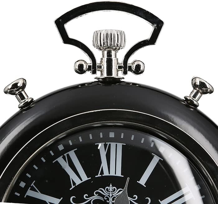 Casablanca - Uhr, Wecker - Transmission - Metall - schwarz/Silber - Höhe 25 cm