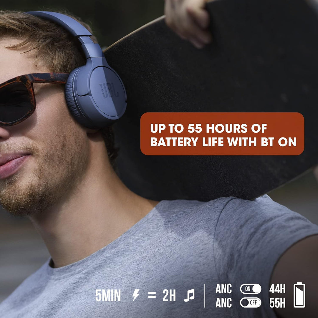 JBL Tune 660 BTNC On-Ear active Noise Cancelling Kopfhörer – JBL Pure Bass Sound – Via Bluetooth - o