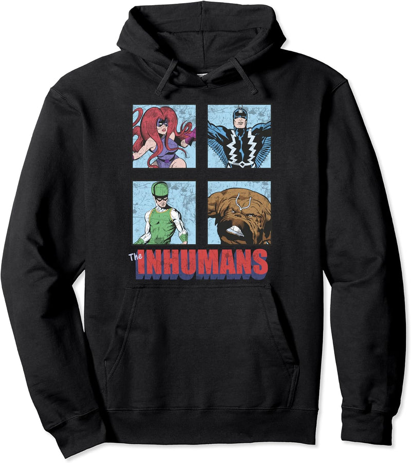 Marvel The Inhumans Comic Panels Pullover Hoodie