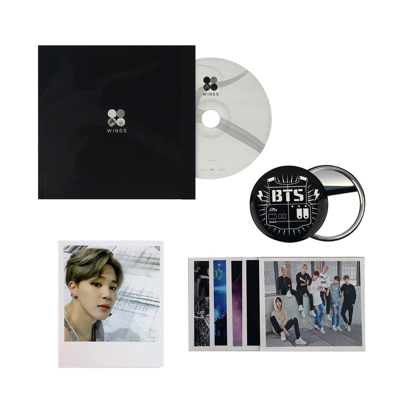 BTS 2nd Album - Wings [ I ver. ] CD + Photobook + Photocard + FREE GIFT / K-POP Sealed, Audio-CD