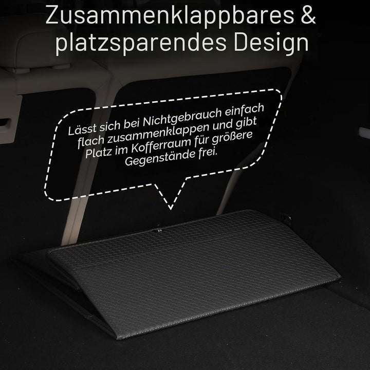JAOGAUS Auto Kofferraum Organizer, Kofferraumtasche Faltbar, Grosser Kofferraum Aufbewahrungsbox mit