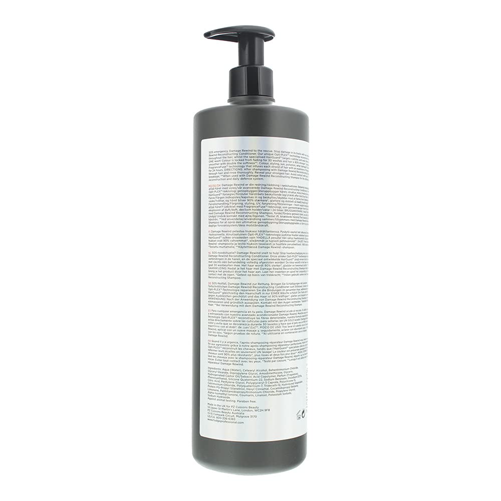 Fudge Professional Damage Rewind, Hair Repairing Conditioner, 90 Prozent stärkeres Haar sofort 1000