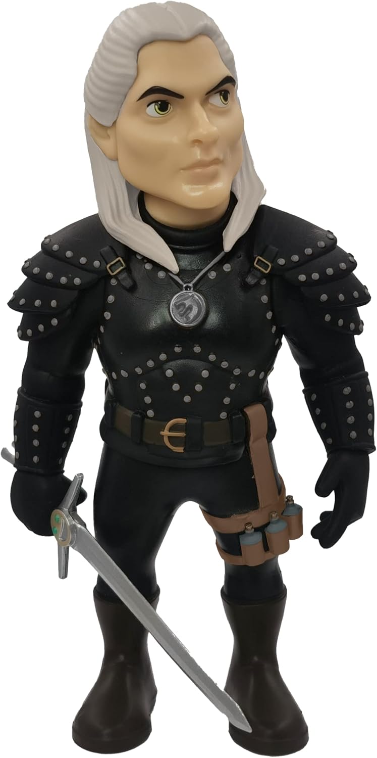 MINIX Collectible Figurines, Figur: The Witcher – Geralt, 12 cm Sammelfigur, Ab 17+ Jahren, Deutsch
