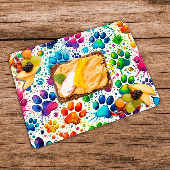 Vesperbrettchen mit Name/Frühstücksbrettchen Brotzeitbrettchen Schneidebrettchen mit Motiv und Perso
