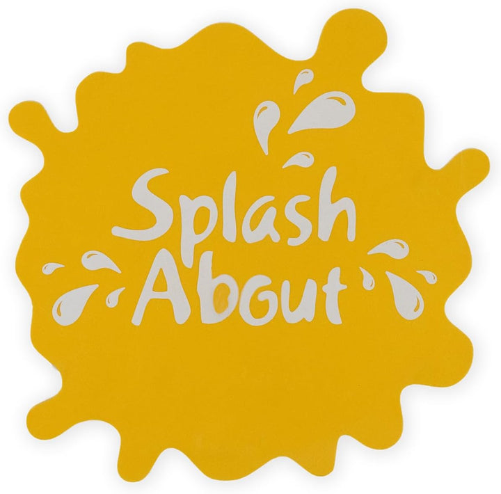 Splash About Bath & Pool Mirror for Baby & Toddler Yellow Splash, Yellow Splash
