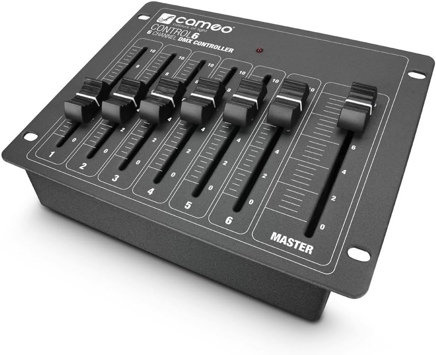 Cameo Control 6 DMX-Controller mit 6 Kanälen schwarz