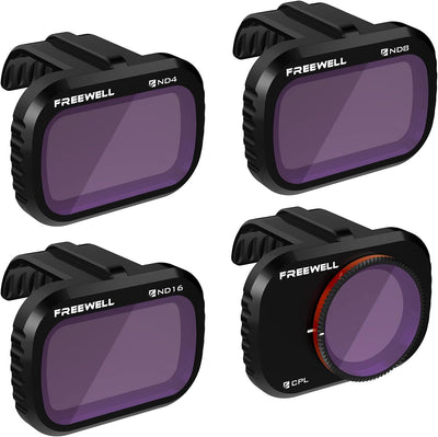 Freewell Standard Day - 4KSeries - 4Pack Filters Kompatibel mit Mavic Mini/Mini 2/Mini SE, Single
