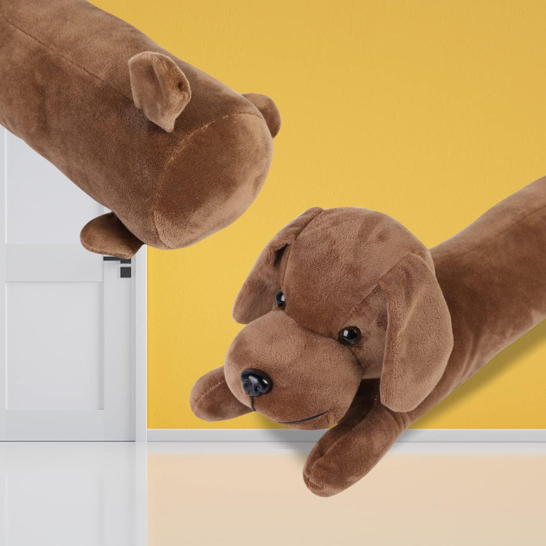Zugluftstopper für Hunde unter der Tür, strapazierfähig, 1.4 kg, 86.4 cm, dekorativer Stoff, Tür-Zug