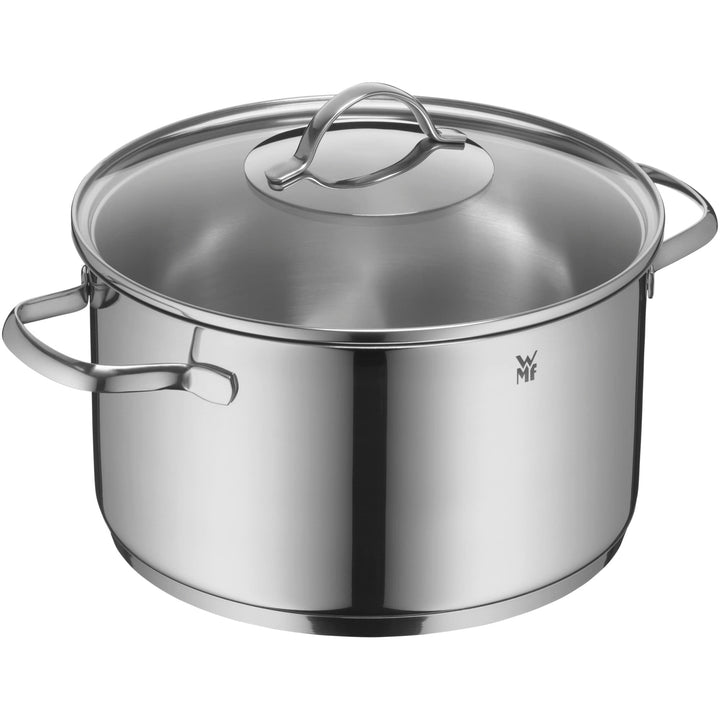 WMF Provence Plus Kochtopf gross 24cm, Glasdeckel, Fleischtopf Induktion 5,7l, Cromargan Edelstahl p