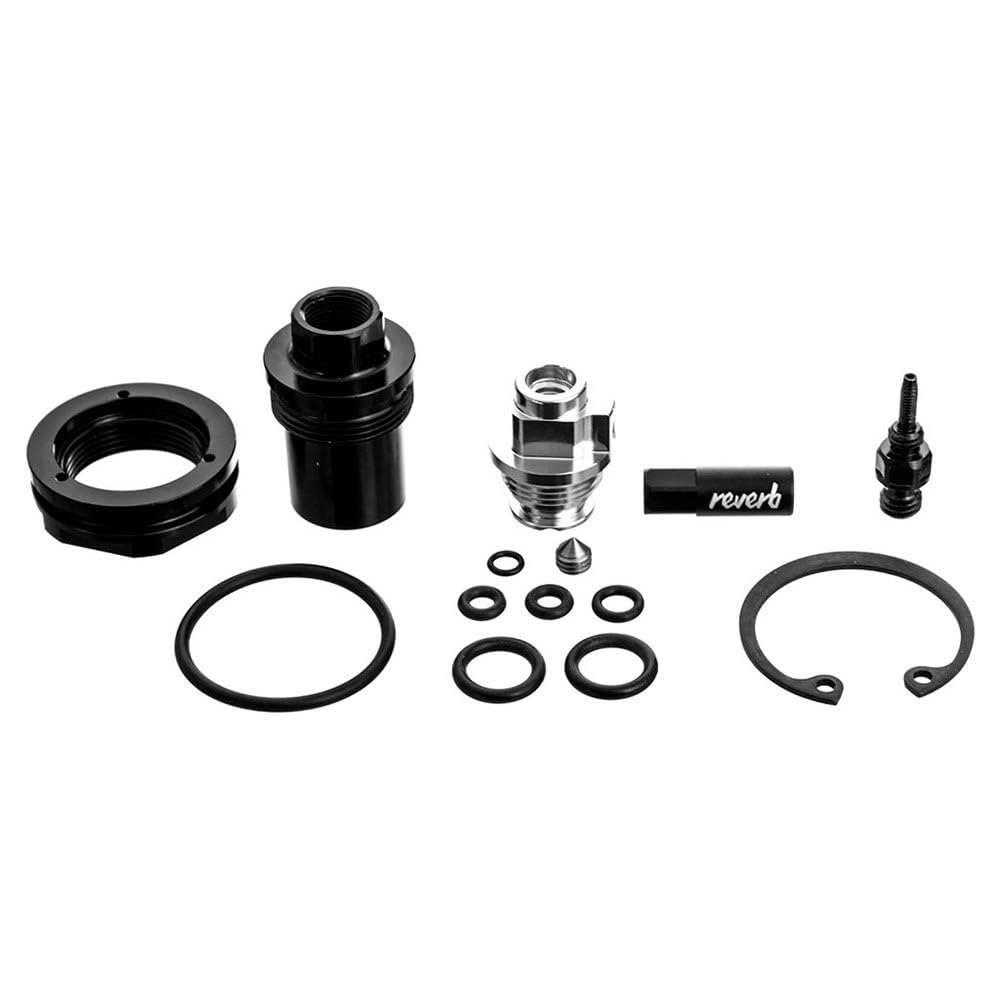 Rock Shox Unisex – Erwachsene Sattelstütze Schlauch Barb Assy Kit Reverb Anschlusseinheit, Schwarz,