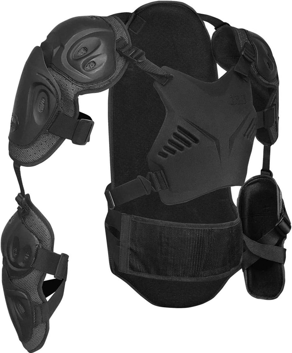 IXS Assault Evo Upper Protective Black XSS Schutz, Schwarz