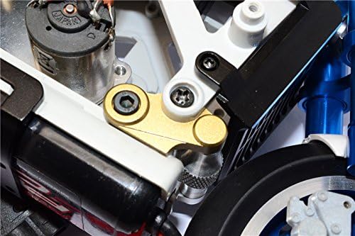 GPM Kyosho Motorcycle NSR500 Tuning Teile Aluminium Front Chassis Holder - 1 Set Silver