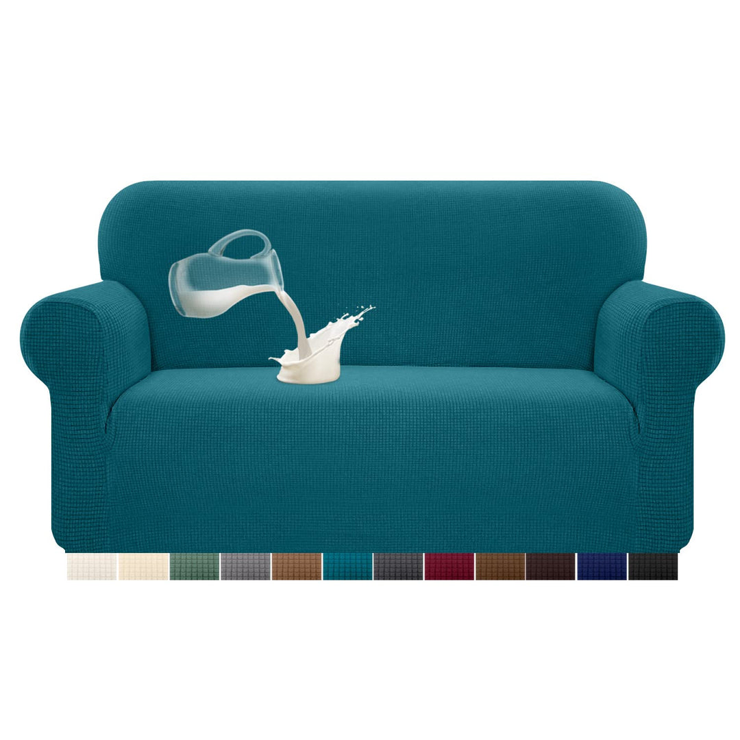 Granbest Stretch Wasserdicht Sofabezug 1 Stück Sofahusse Spandex Jacquard Elastische Couchbezug mit