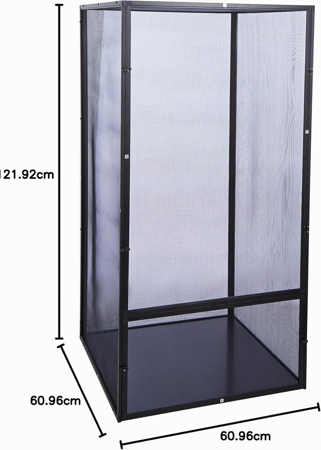 Zoo Med NT-10 ReptiBreeze Aluminium Terrarium 40 x 40 x 50 cm Multicolor 40 x 40 x 50 cm, Multicolor