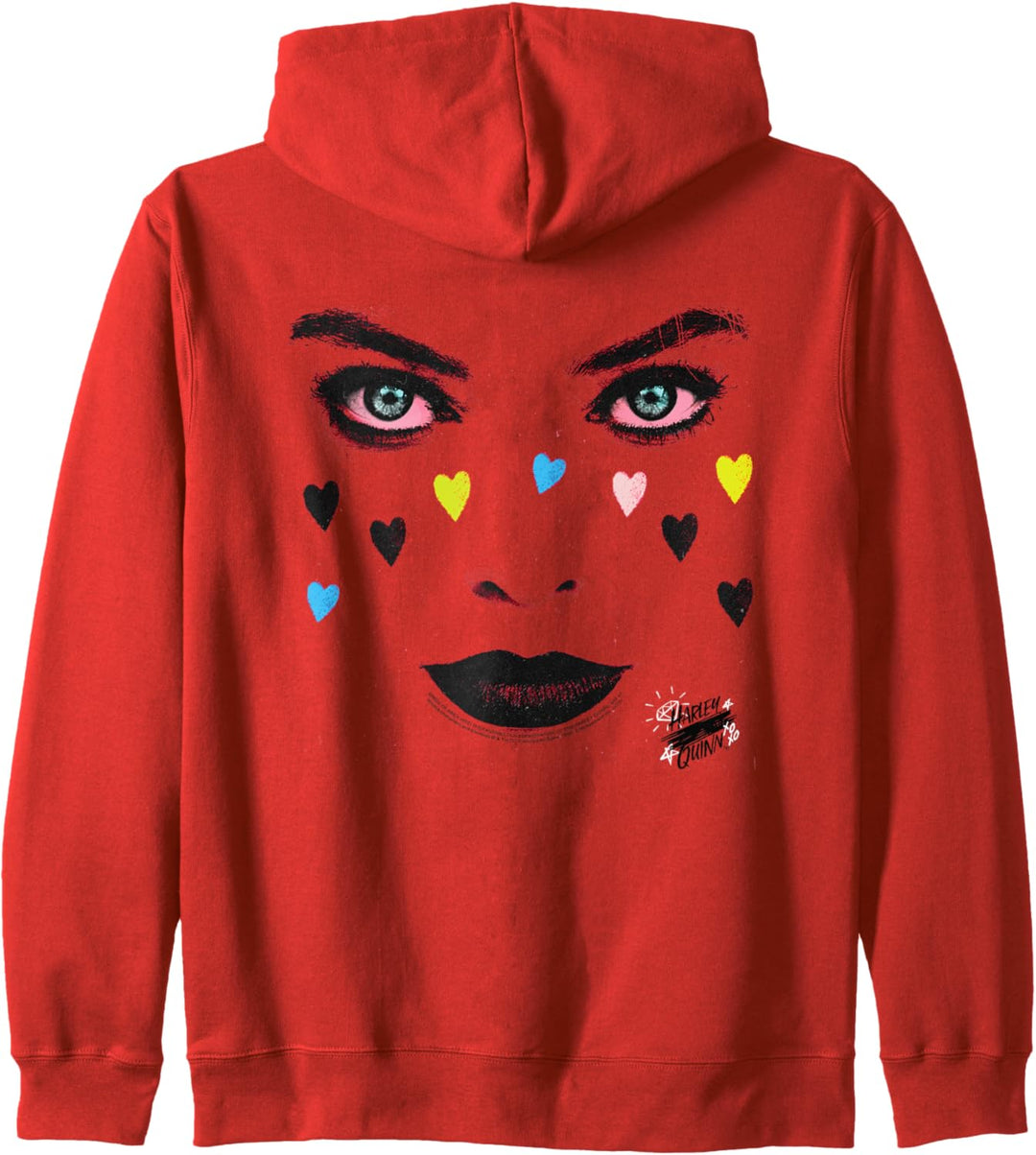 Birds of Prey Harley Quinn Red Kapuzenjacke