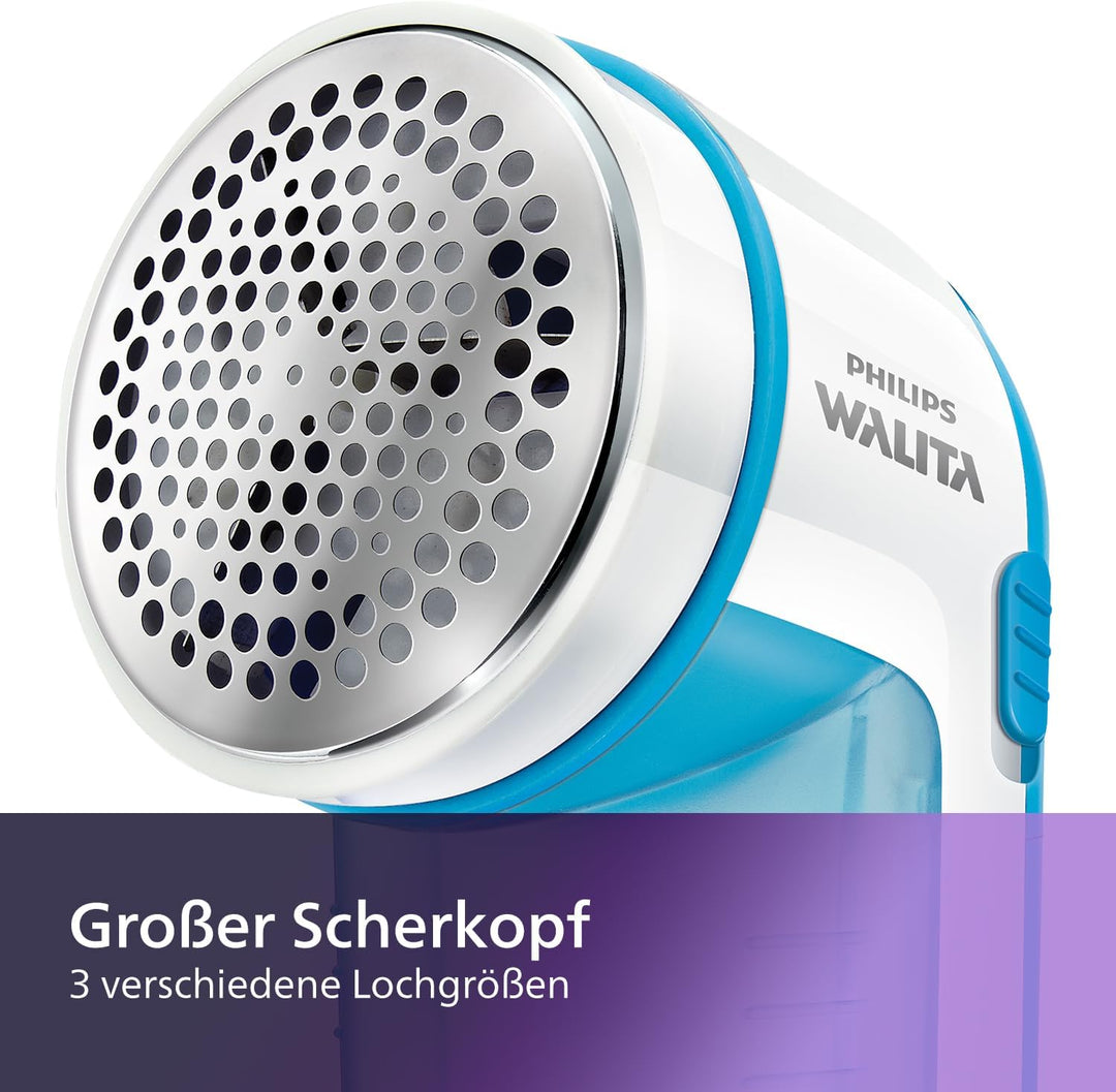 Philips Fusselrasierer – Fusselentferner für Kleidungsstücke, geeignet für alle Textilien, 2 Höhenei