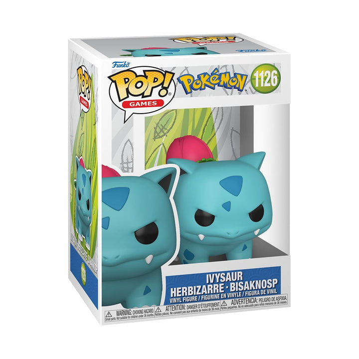 Funko POP Games: Pokemon - Ivysaur - Sammelbare Vinylfigur - Geschenkidee - Offizielles Merchandise