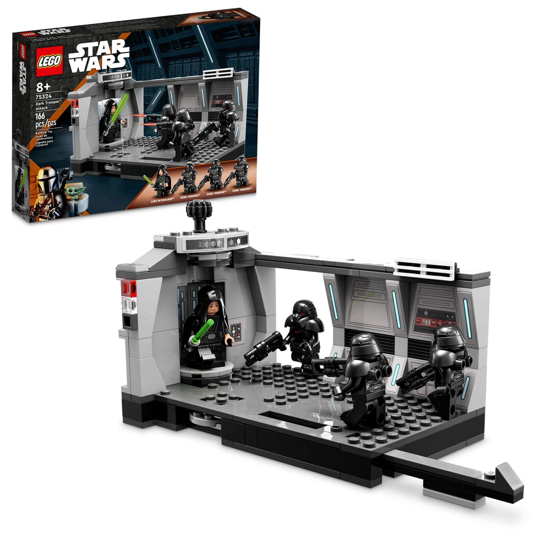 LEGO Star Wars Dark Trooper Attack 75324 Building Kit; Fun, Buildable Toy Playset for Kids Aged 8 an